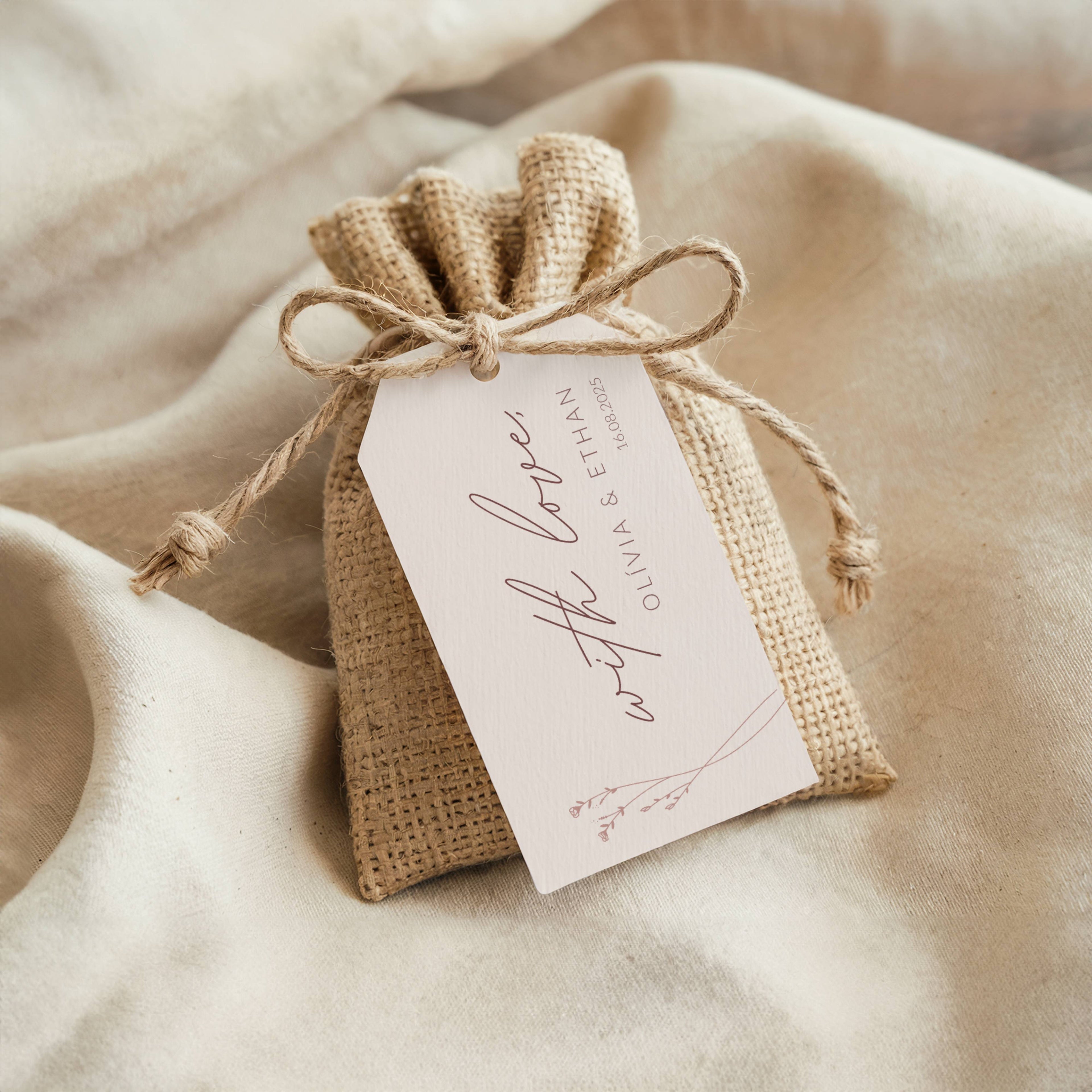 Why Favor Tags Are the Small Detail That Elevates Your Wedding