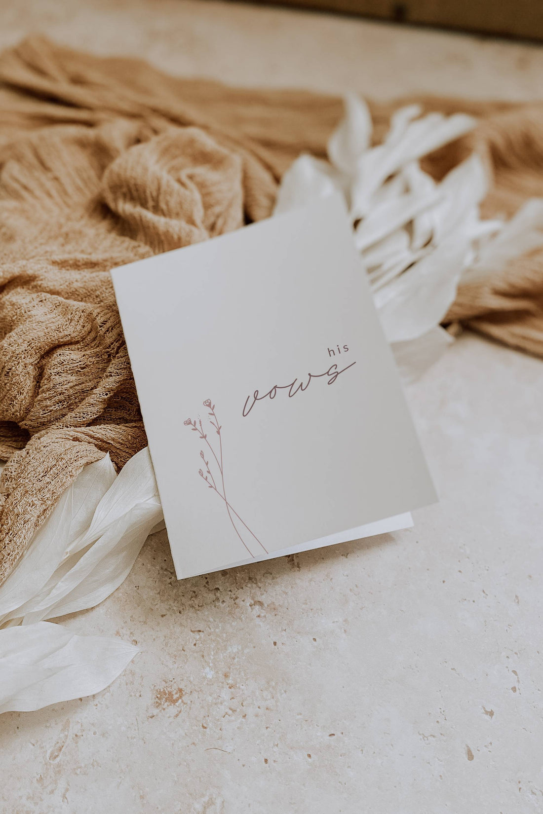 His & Her Vows: Why Writing (and Printing) Your Own Vows Matters