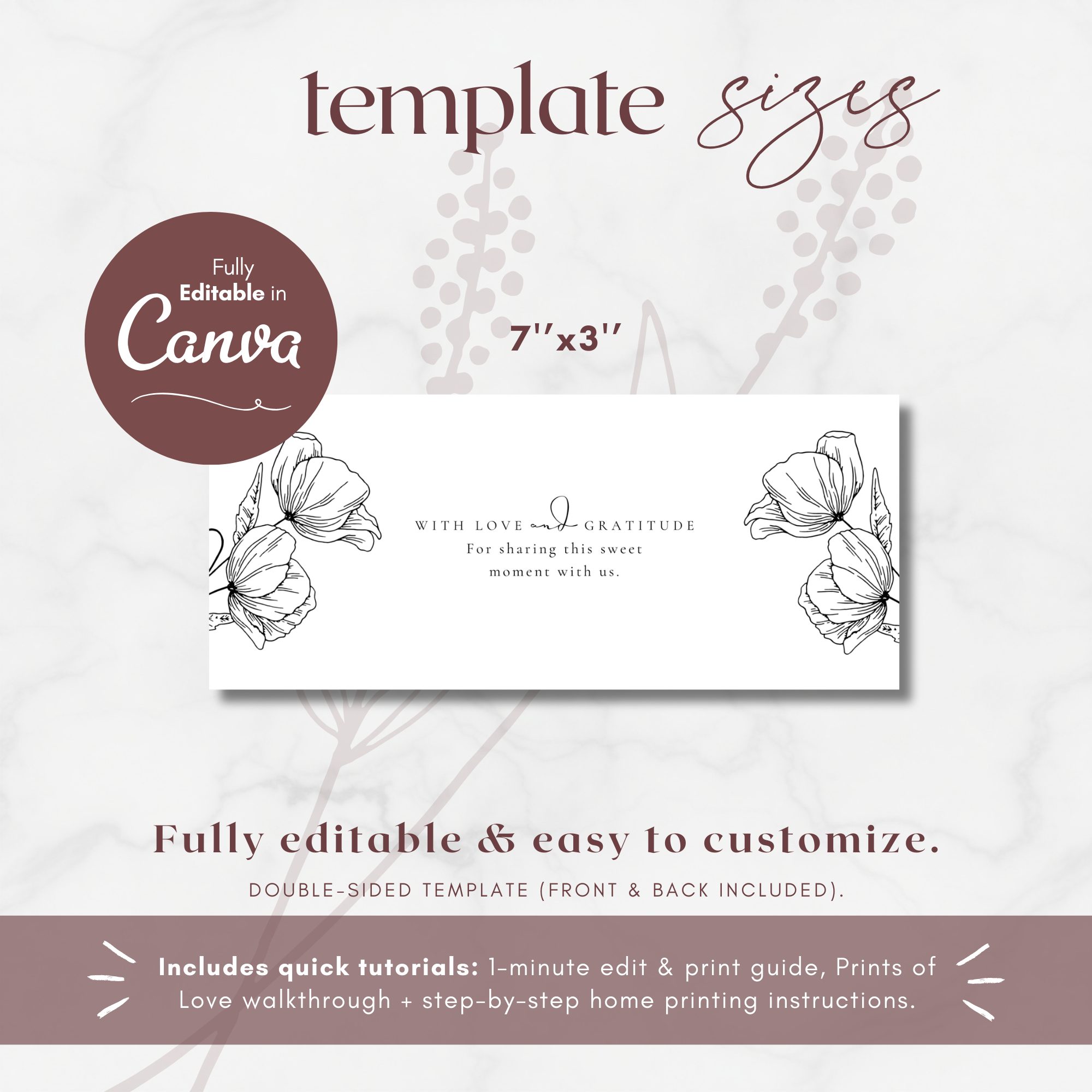 Alba Serenity Chocolate Bar Wrapper Template