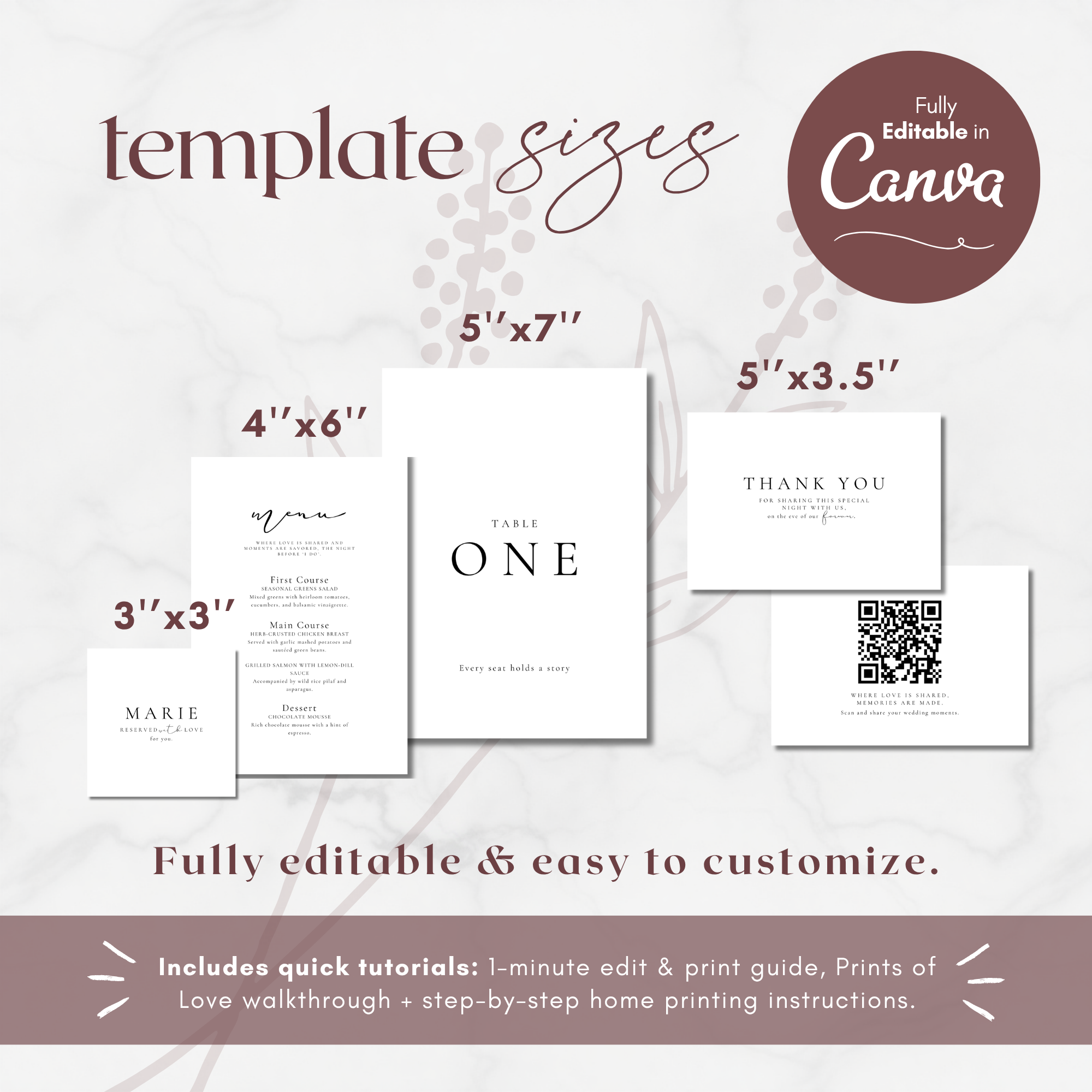 Alba Serenity Rehearsal Dinner Bundle