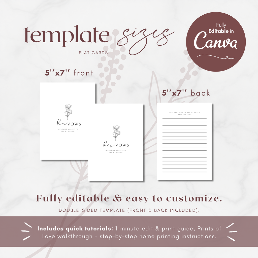 Alba Serenity Her Vows Template