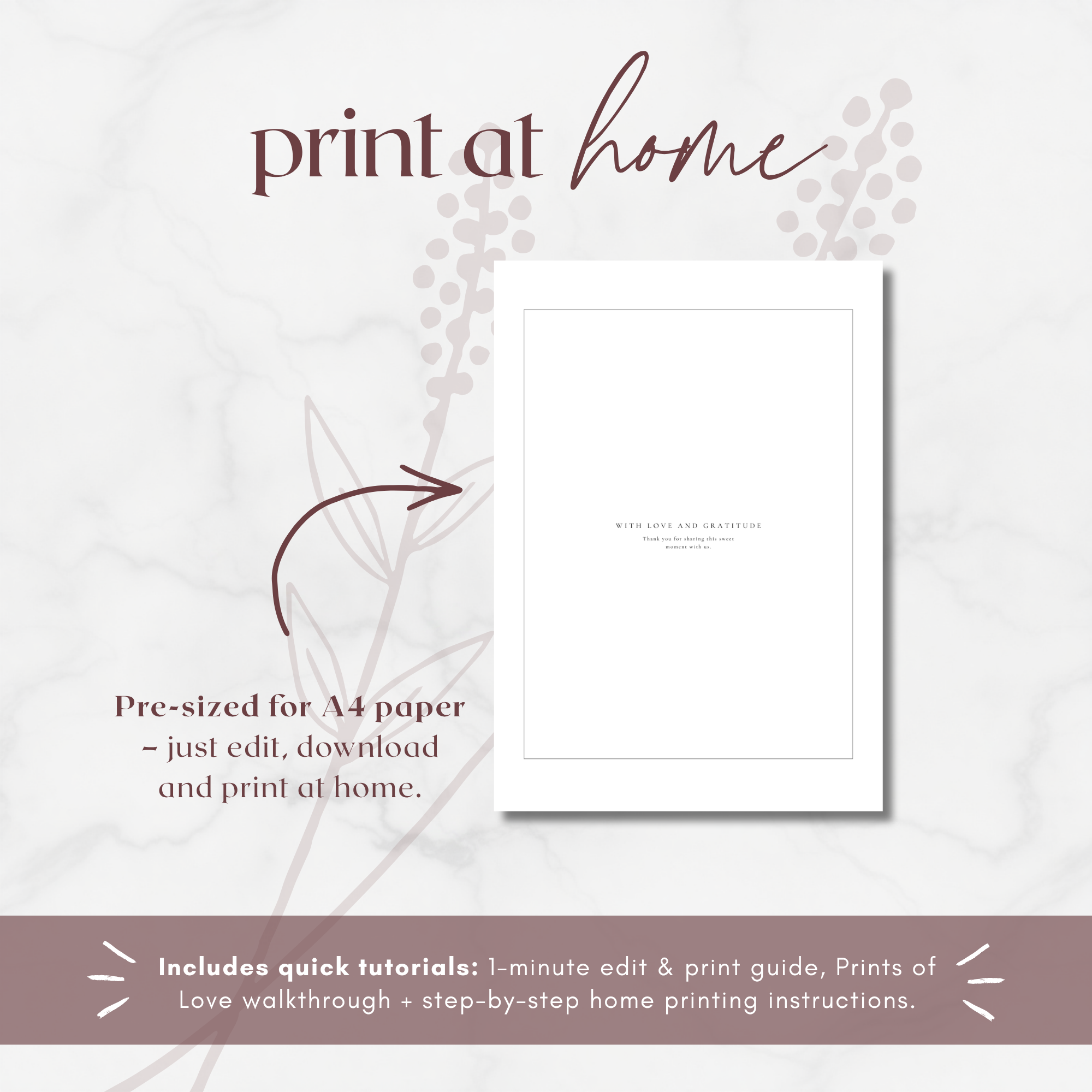 Alba Serenity Chocolate Bar Wrapper Template