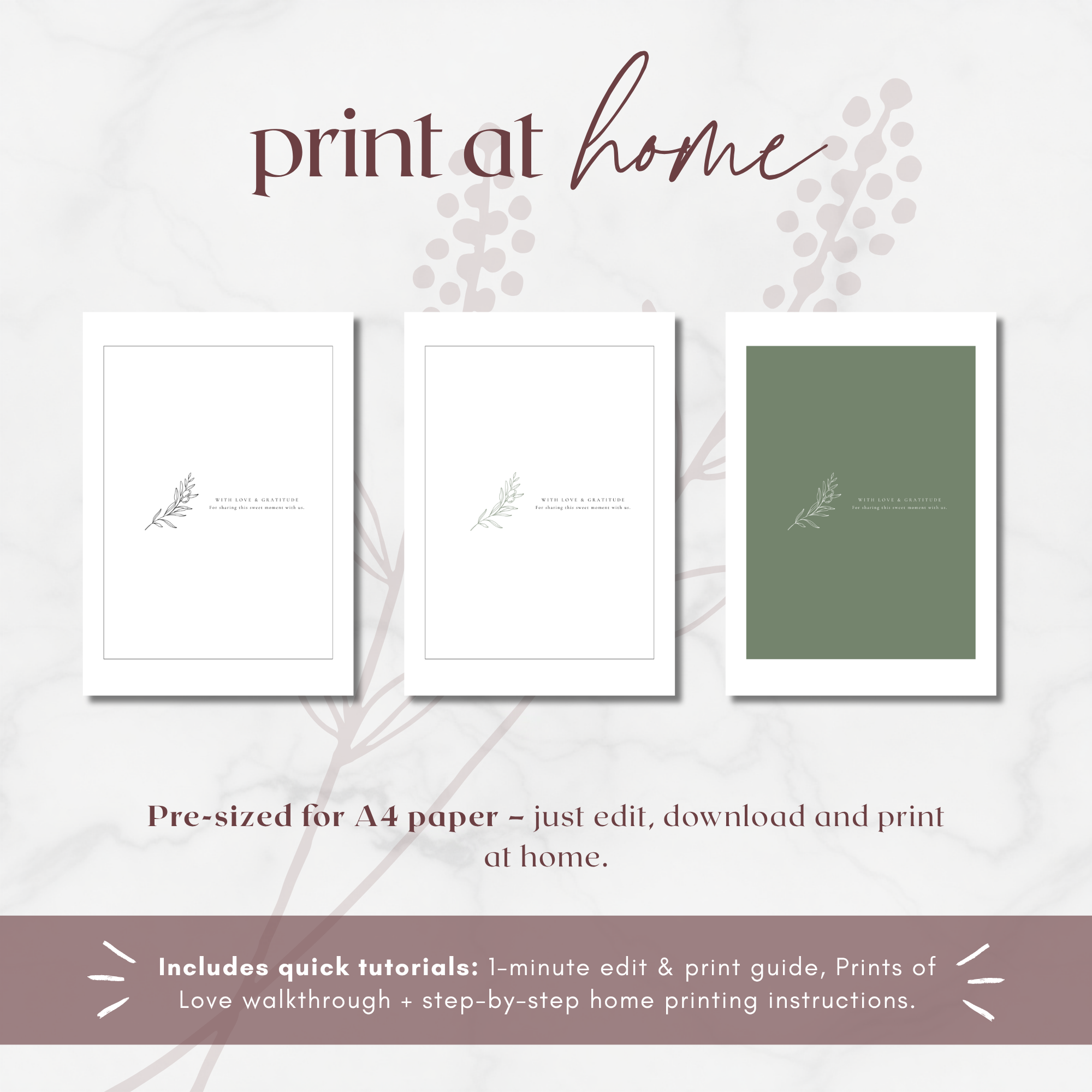 Oliva Essence Chocolate Bar Wrapper Template