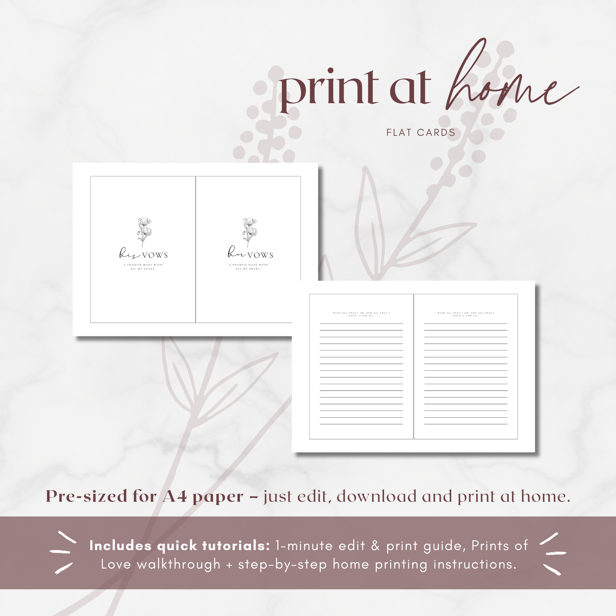 Alba Serenity Her Vows Template
