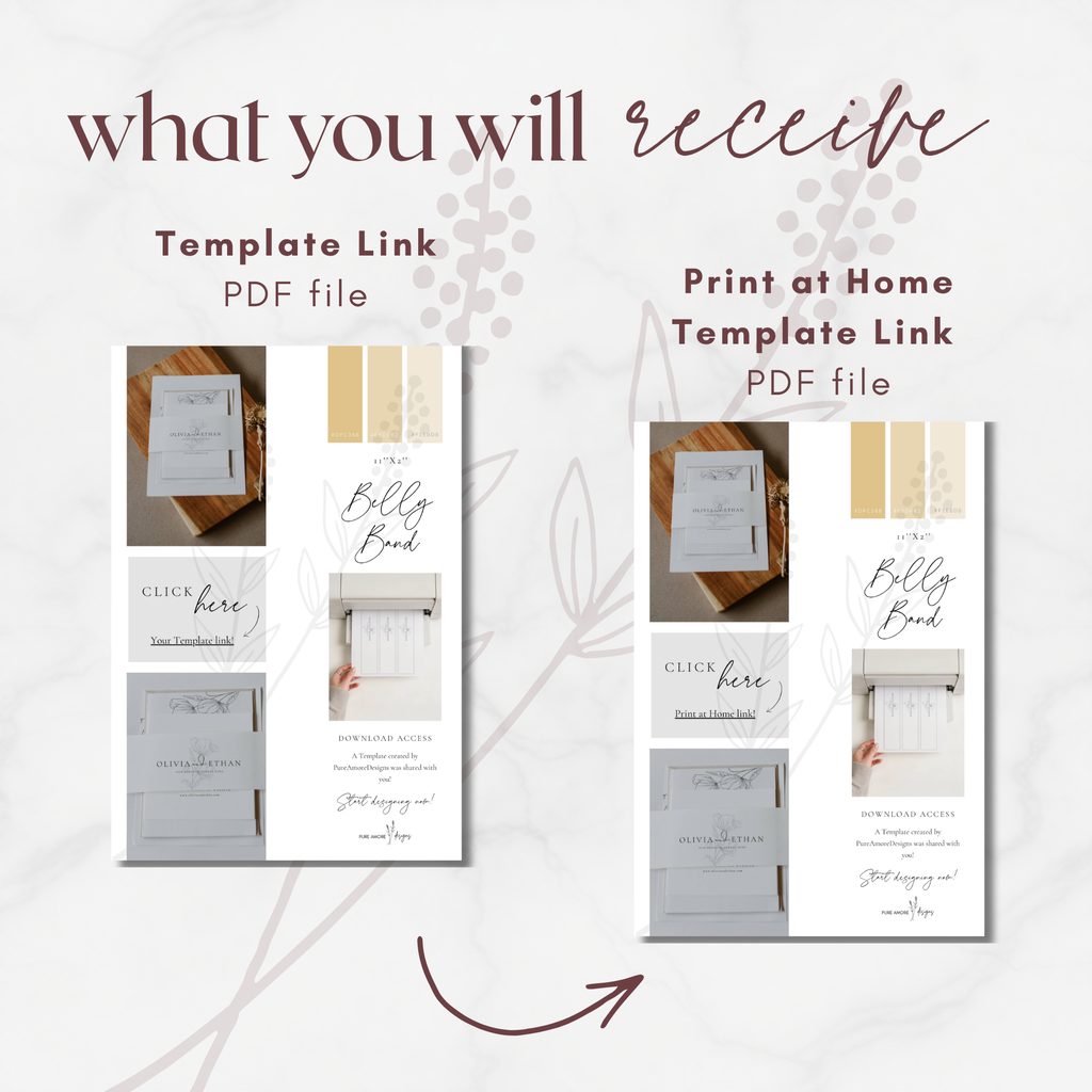 Alba Serenity Belly Band Template