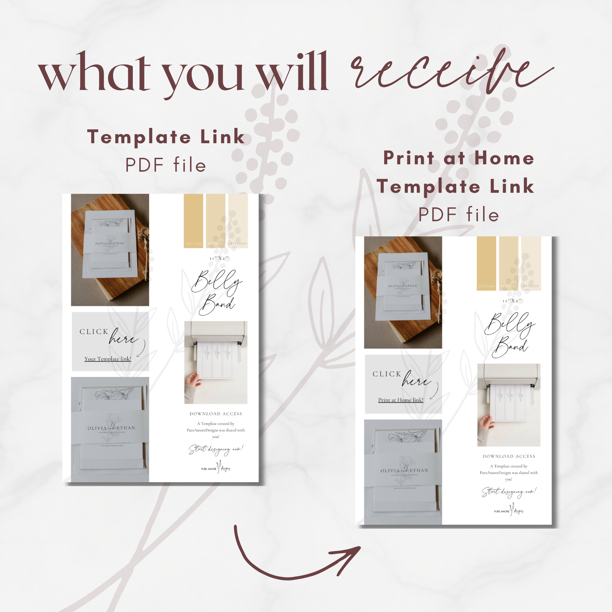 Alba Serenity Belly Band Template