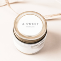 Alba Serenity Wedding Favors Sticker Template