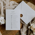 Oliva Essence Wedding Itinerary Template