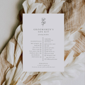 Alba Serenity Groomsmen SOS Kit Checklist Card Template