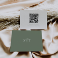 Oliva Essence Share the Love Template Card with QR Code
