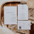 Oliva Essence Wedding Invitation Suite Templates