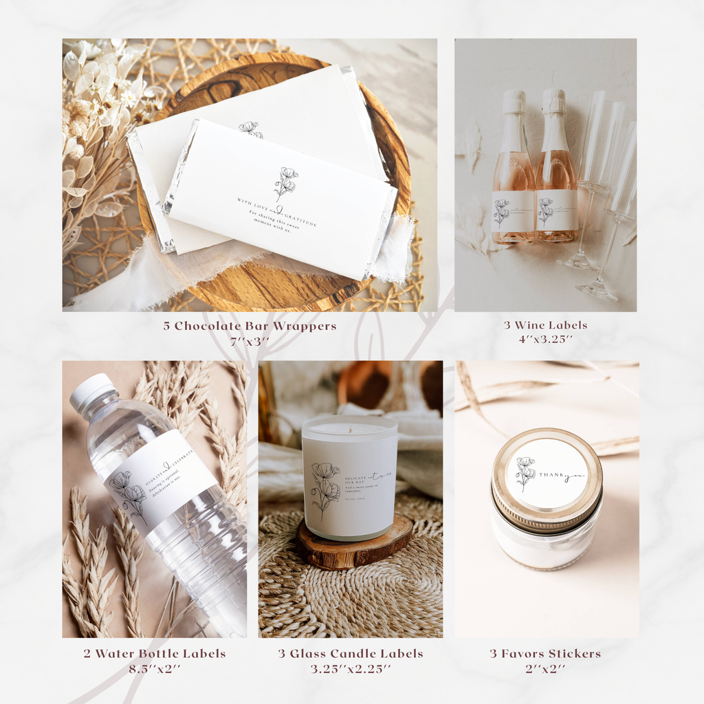 Alba Serenity Wedding Templates Bundle