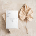 Alba Serenity Wedding Details Card Template