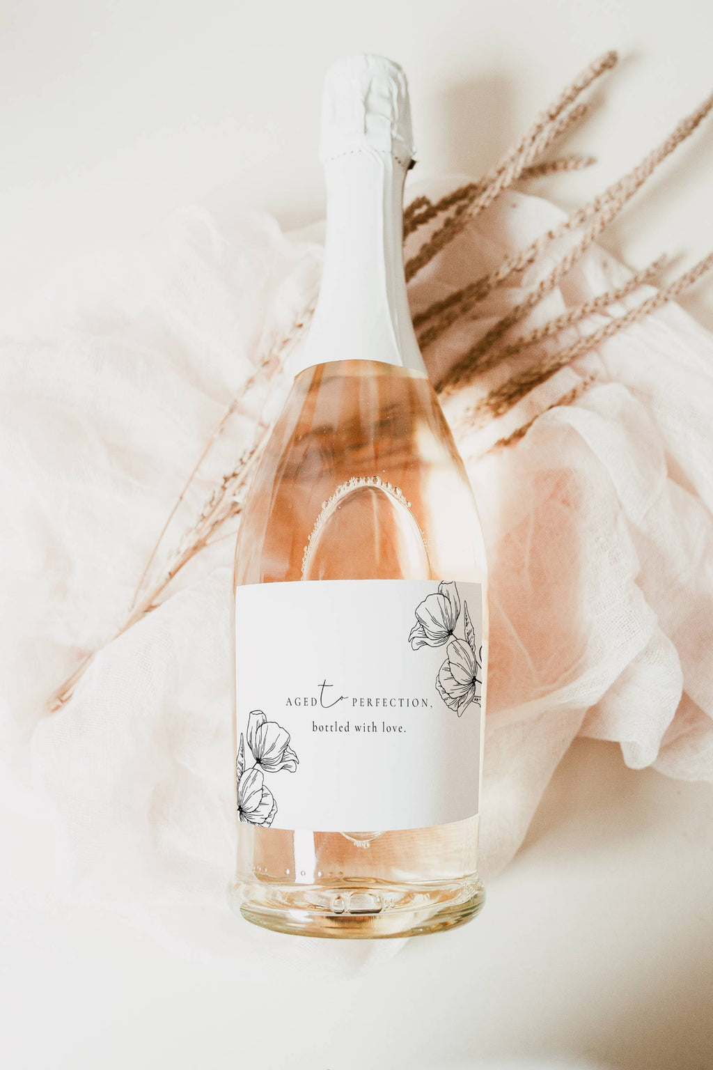 Alba Serenity Wine Label Template