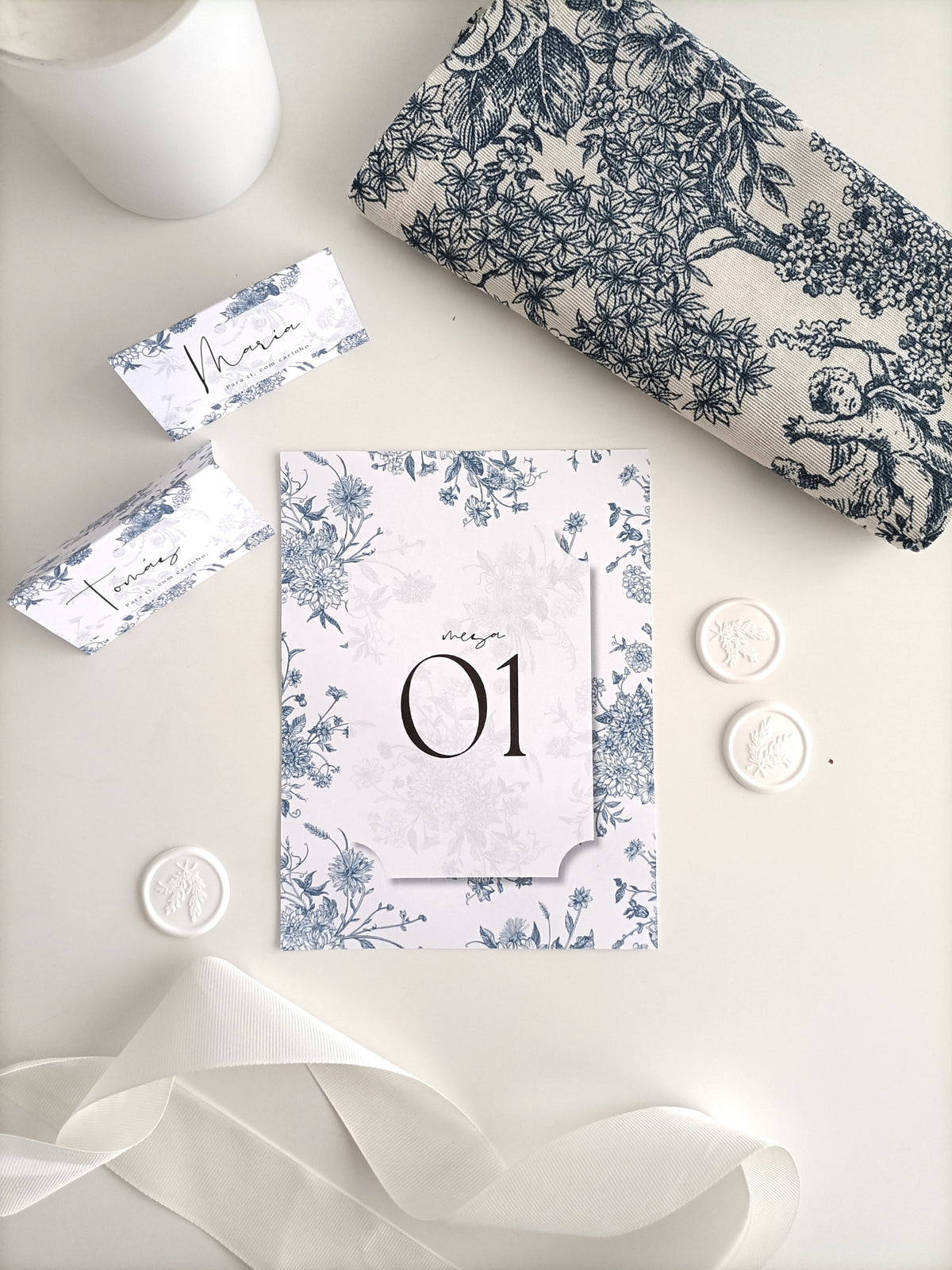 Custom visual identity for weddings and events