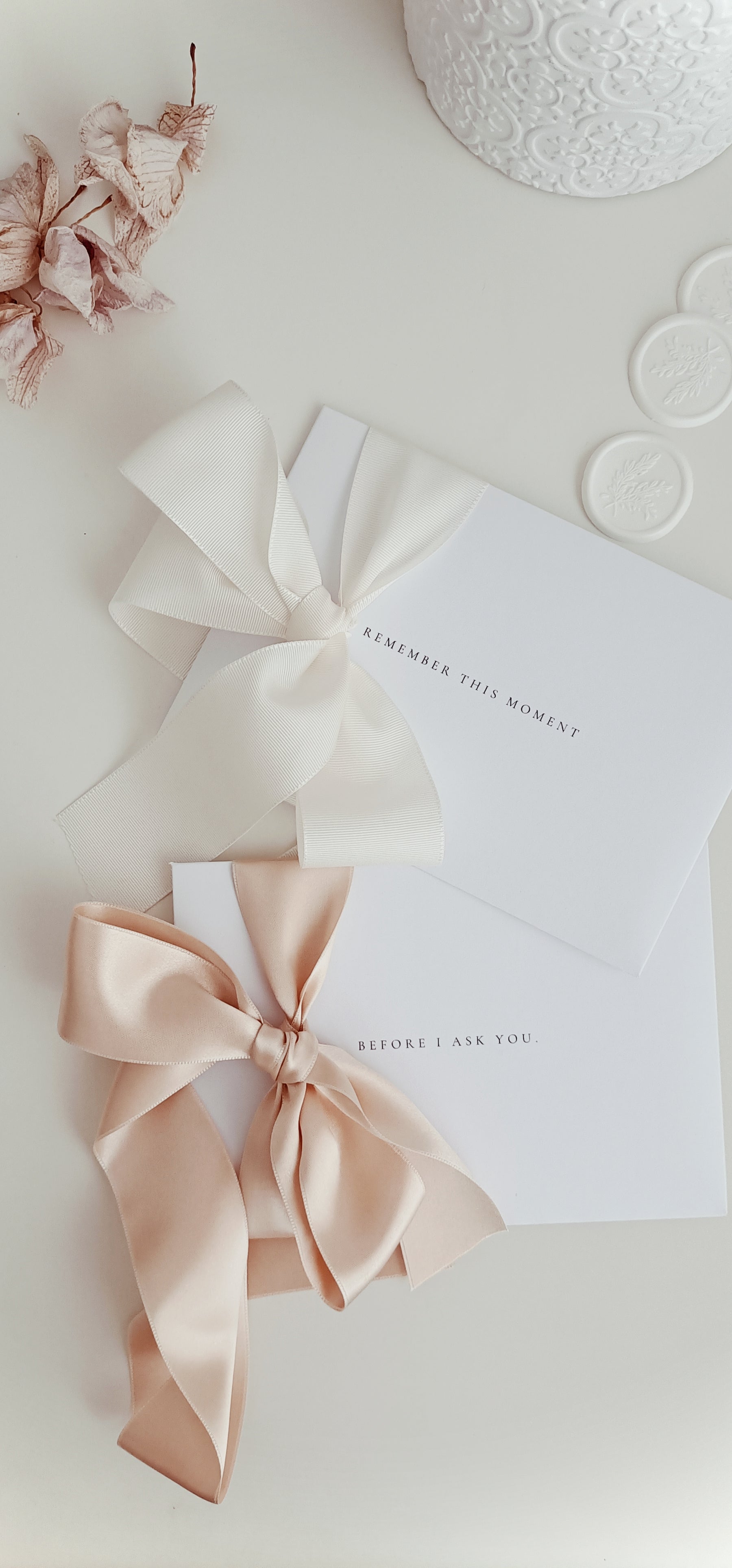 Alba Serenity Bridesmaids Gift Box Templates