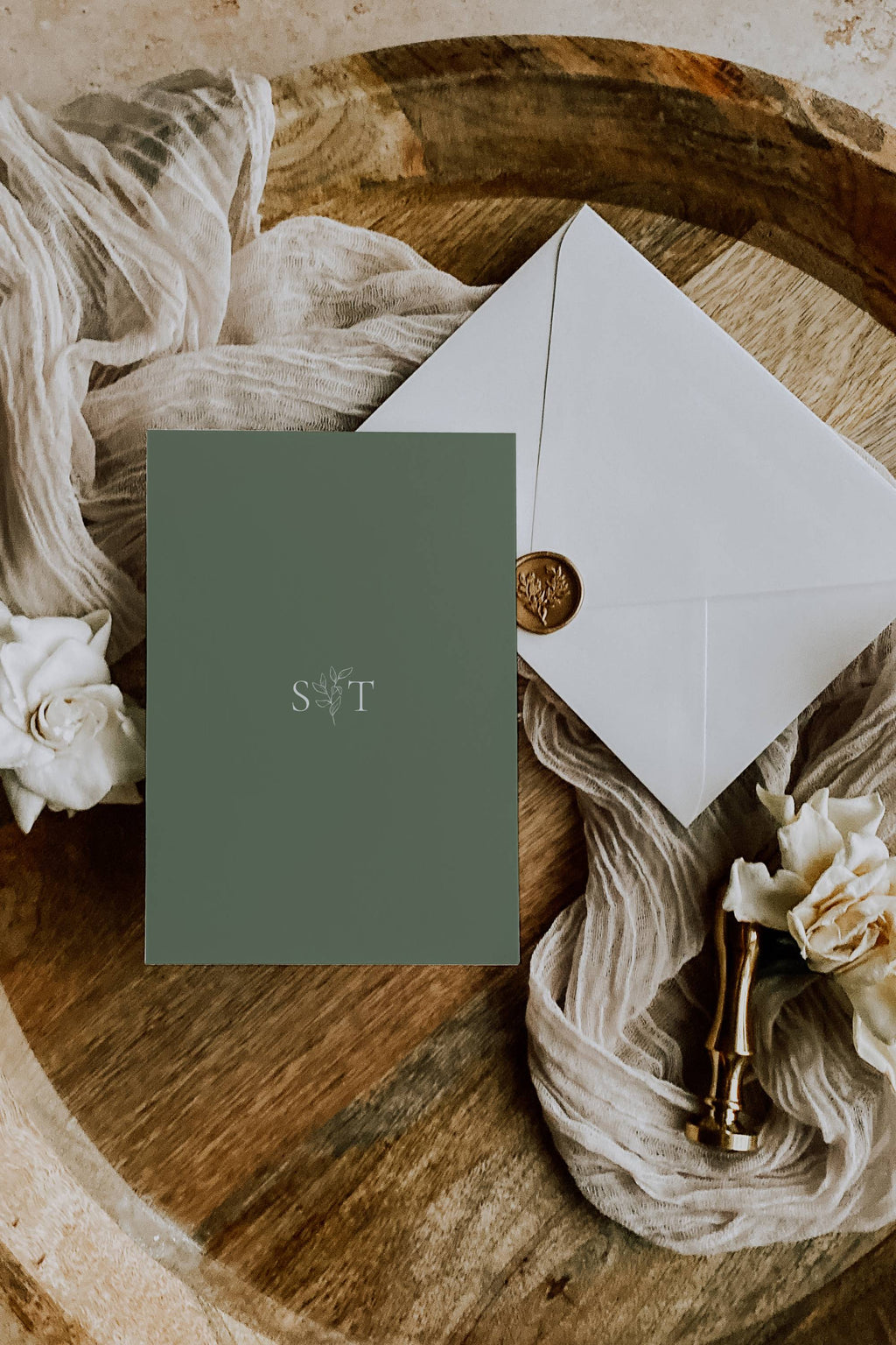 Oliva Essence Wedding Invitation Template