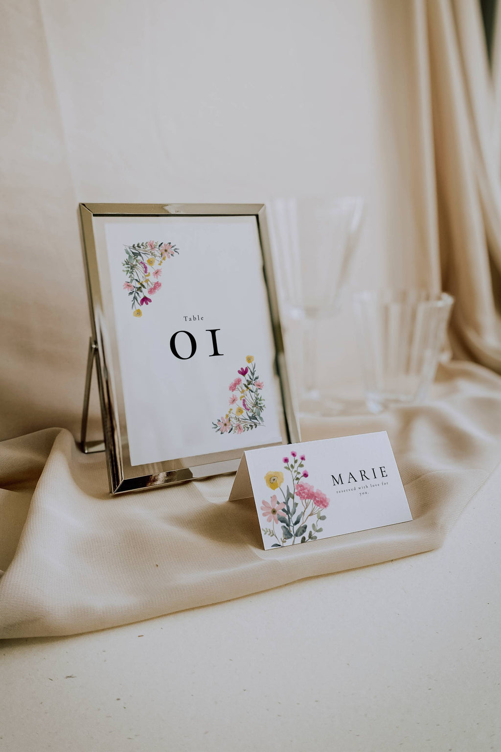 Aurora Valea Table Numbers Templates