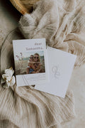 Modern Romantic Bridesmaid Proposal Card Template