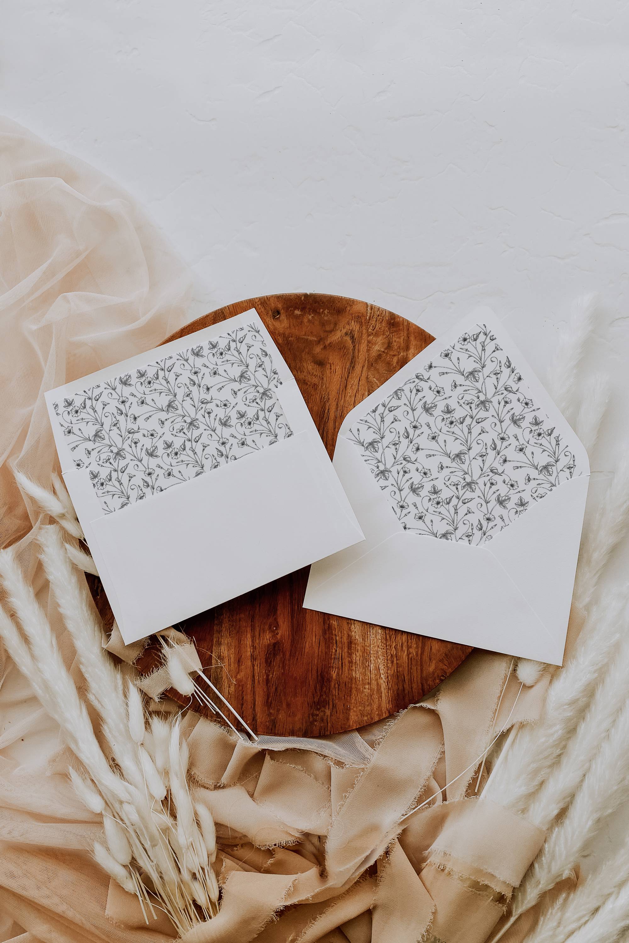Alba Serenity Envelope Liner Template