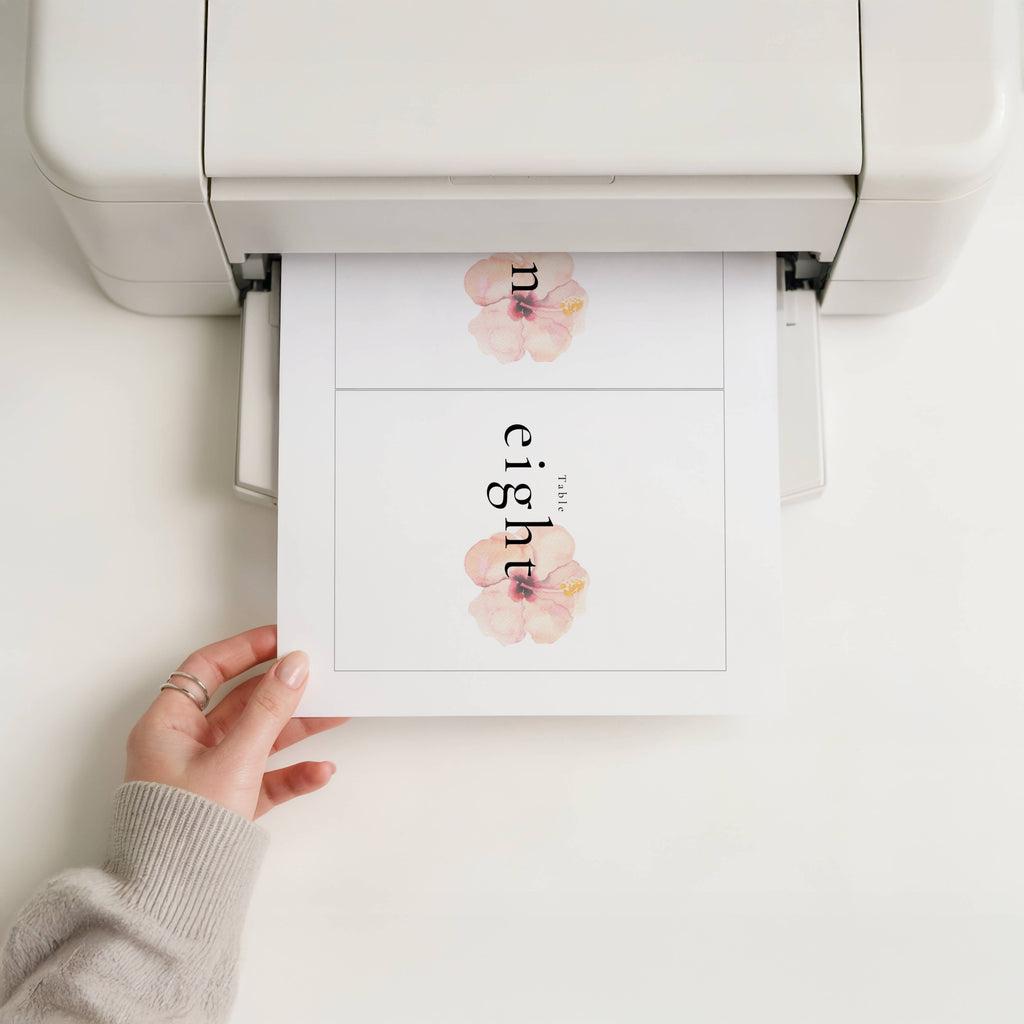 Aurora Valea Table Numbers Templates