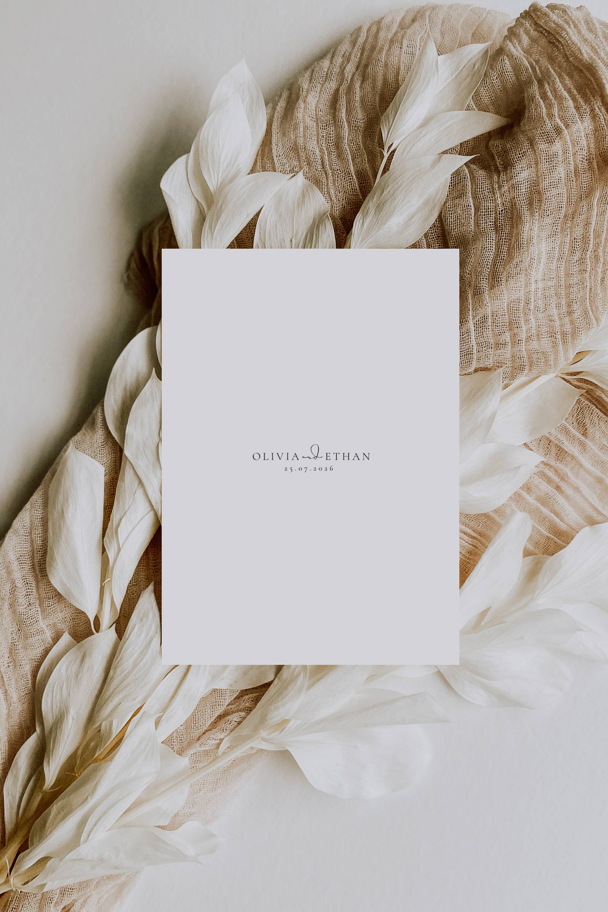 Alba Serenity Wedding Itinerary Template