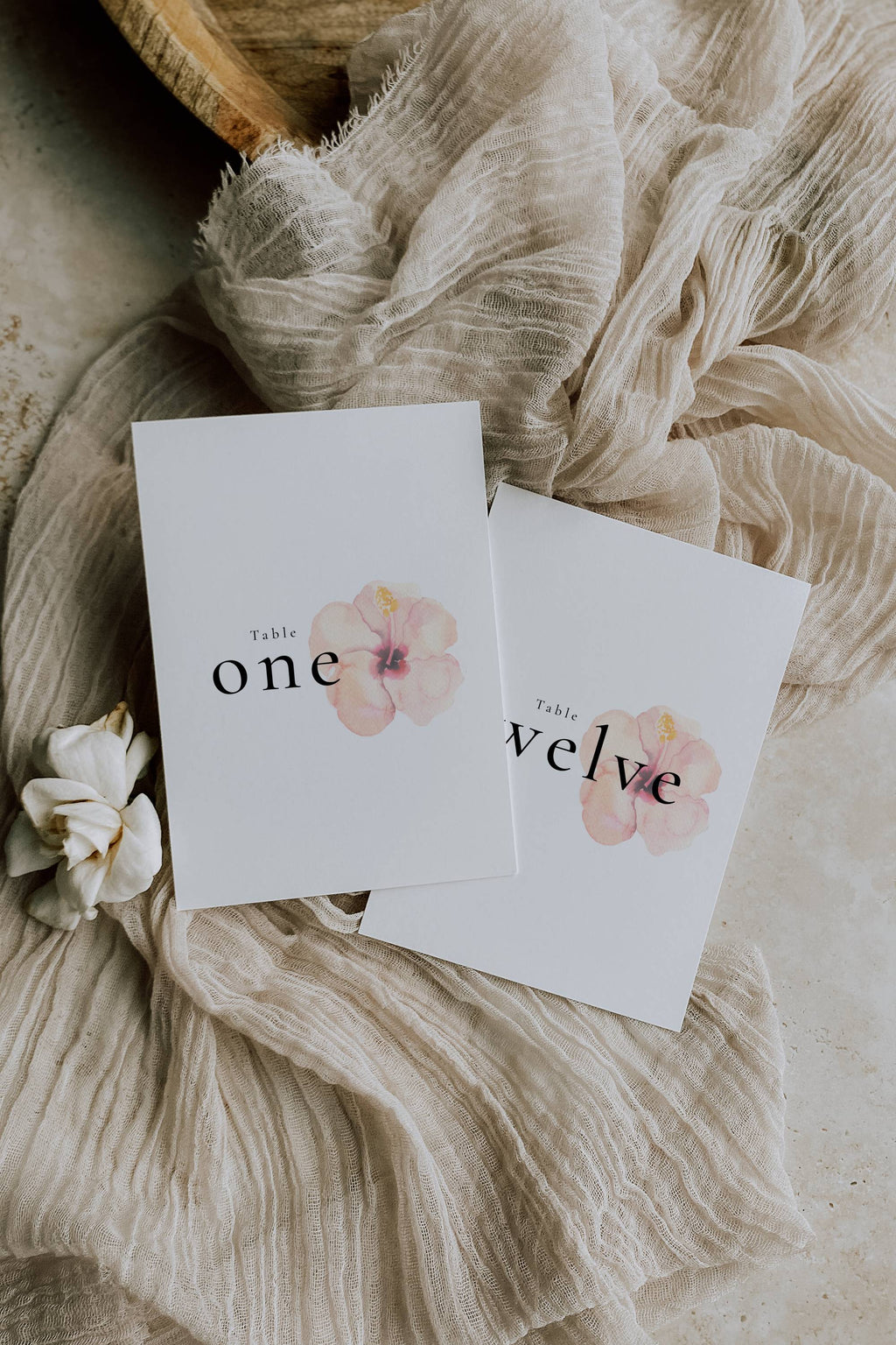 Aurora Valea Table Numbers Templates