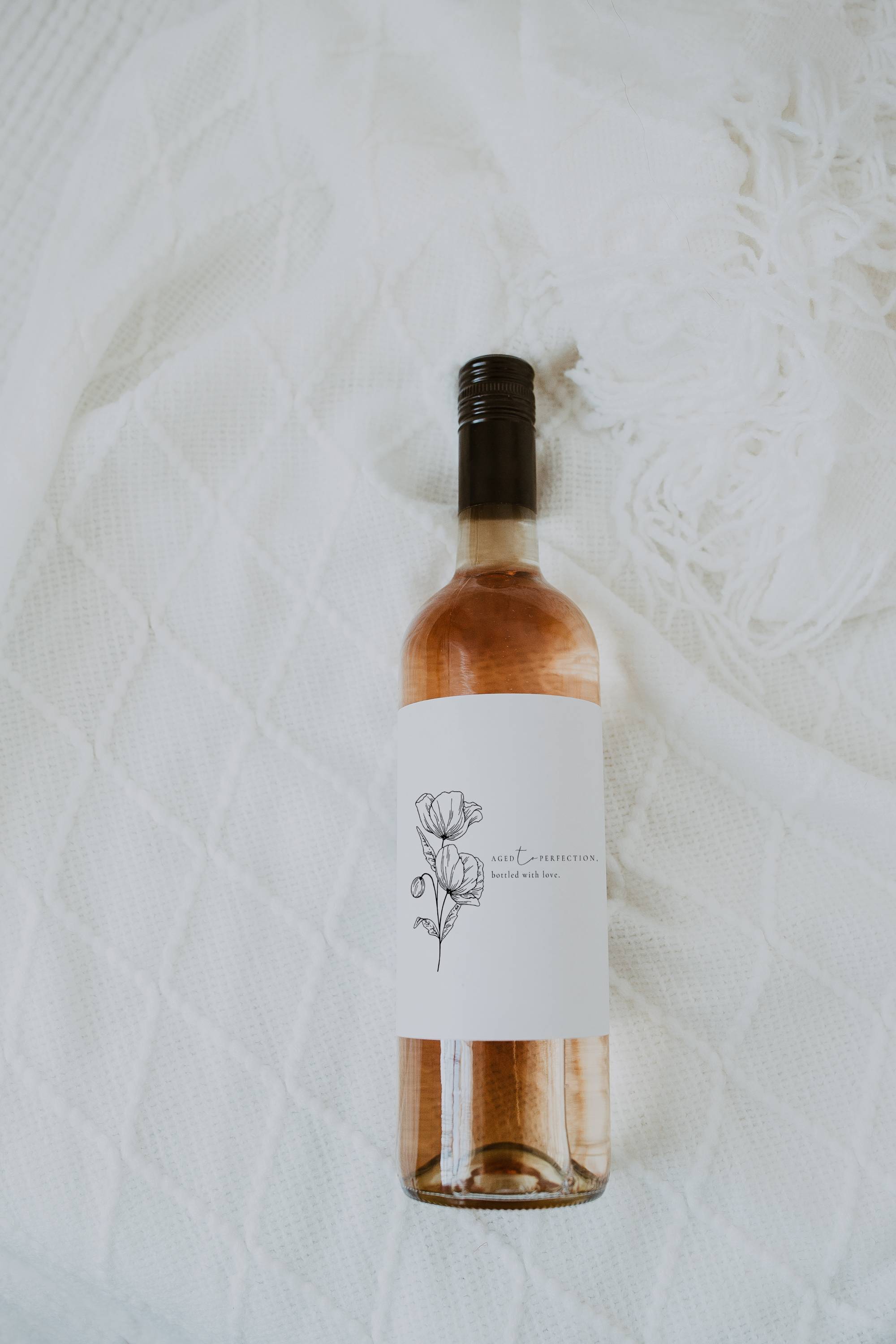 Alba Serenity Wine Label Template