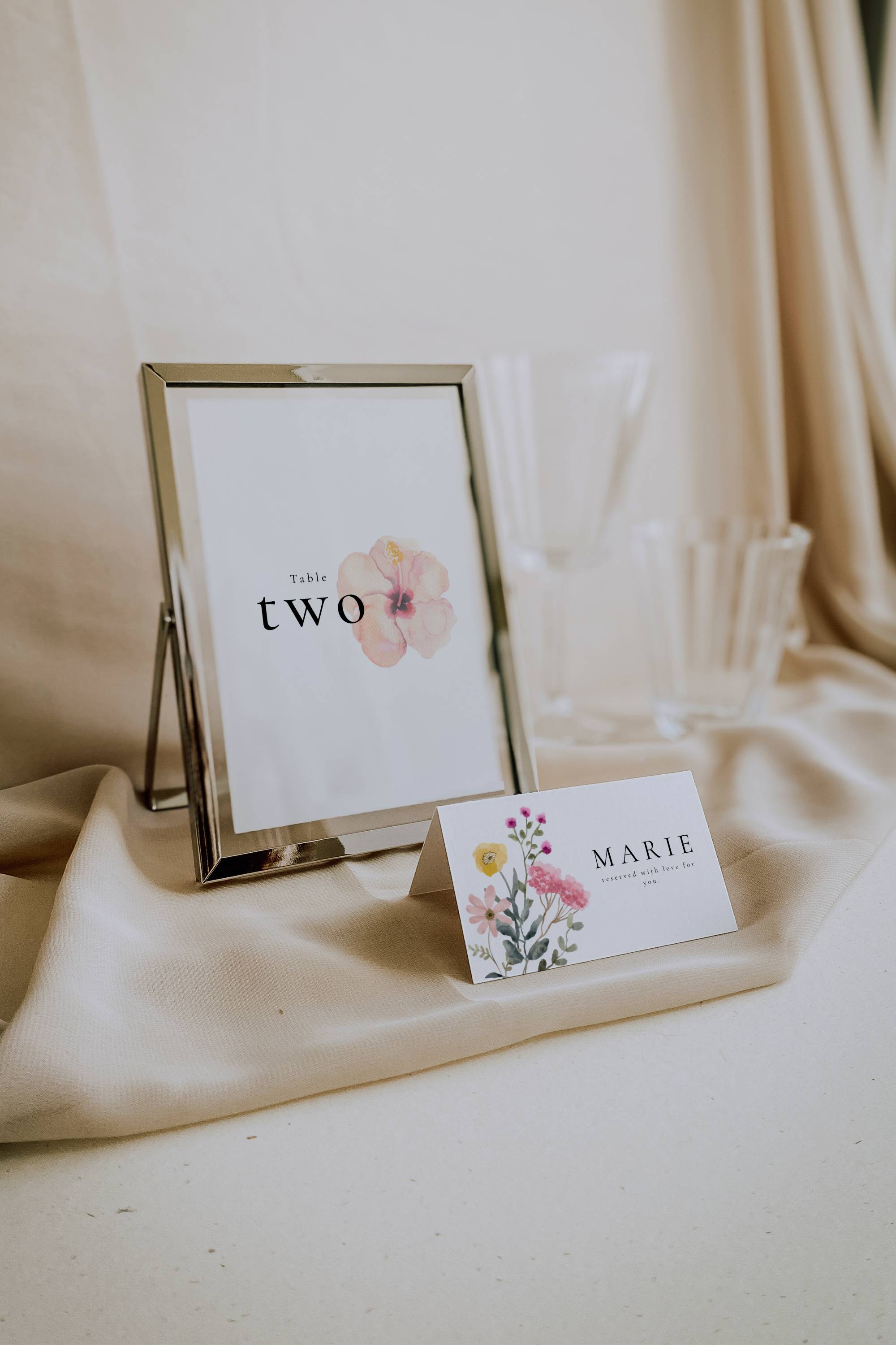 Aurora Valea Table Numbers Templates