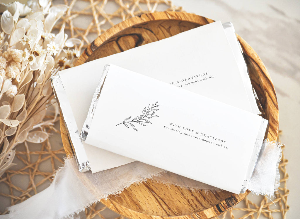 Oliva Essence Chocolate Bar Wrapper Template