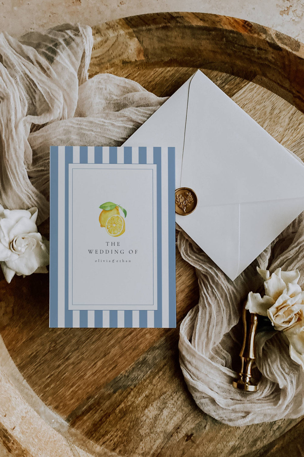Solea Mare Bridesmaid Info Card Template