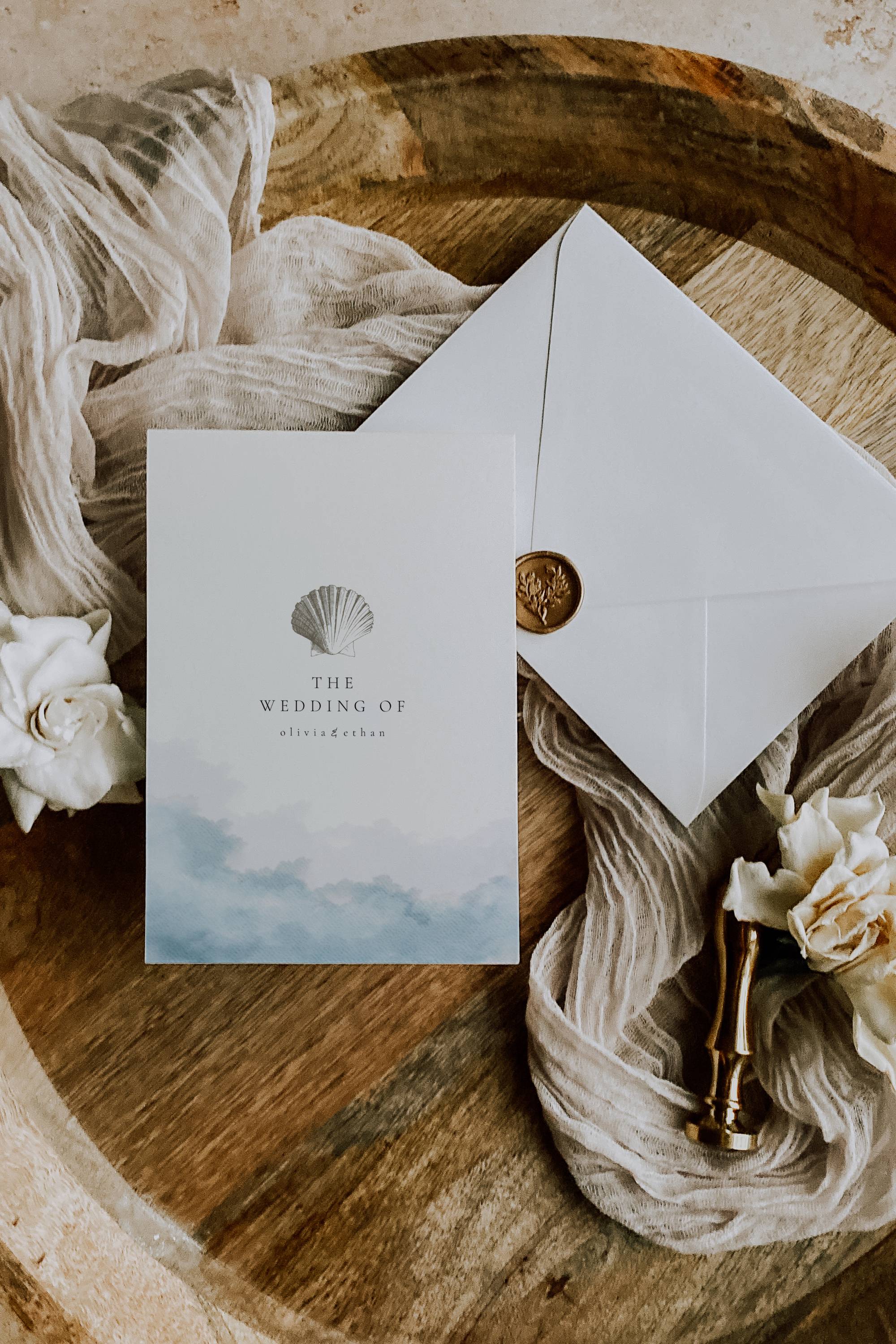 Coastal Whisper Wedding Day Itinerary Template