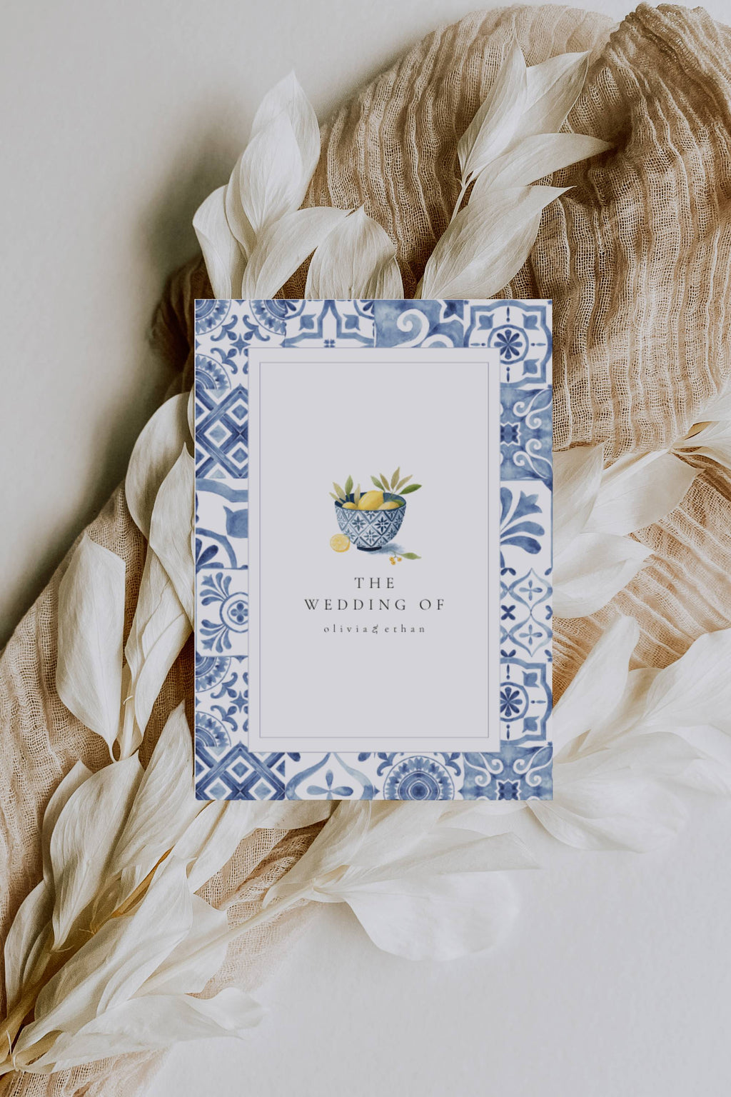 Solea Mare Bridesmaid Info Card Template