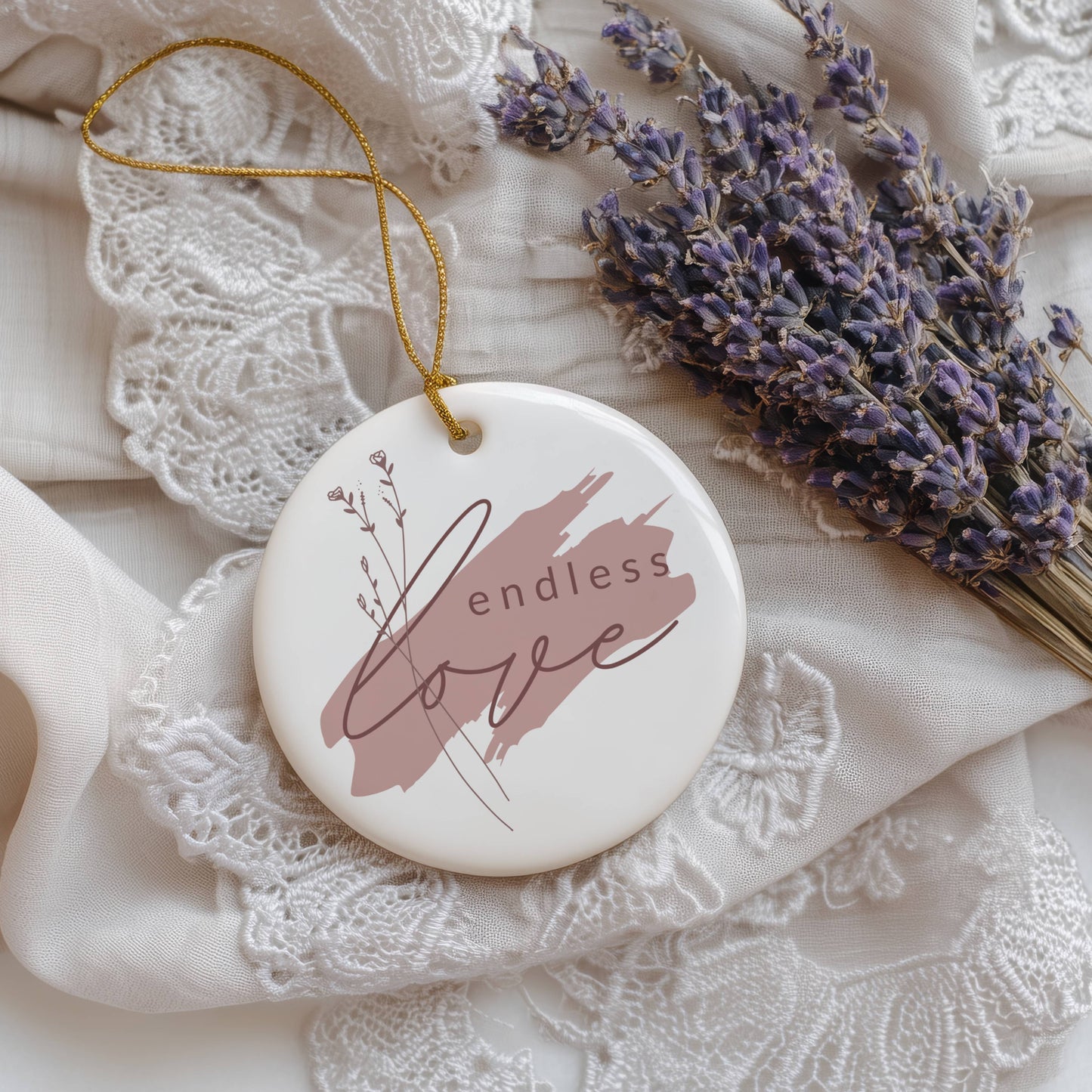 Ornament Template "Endless Love Brush" | The Modern Romantic Collection