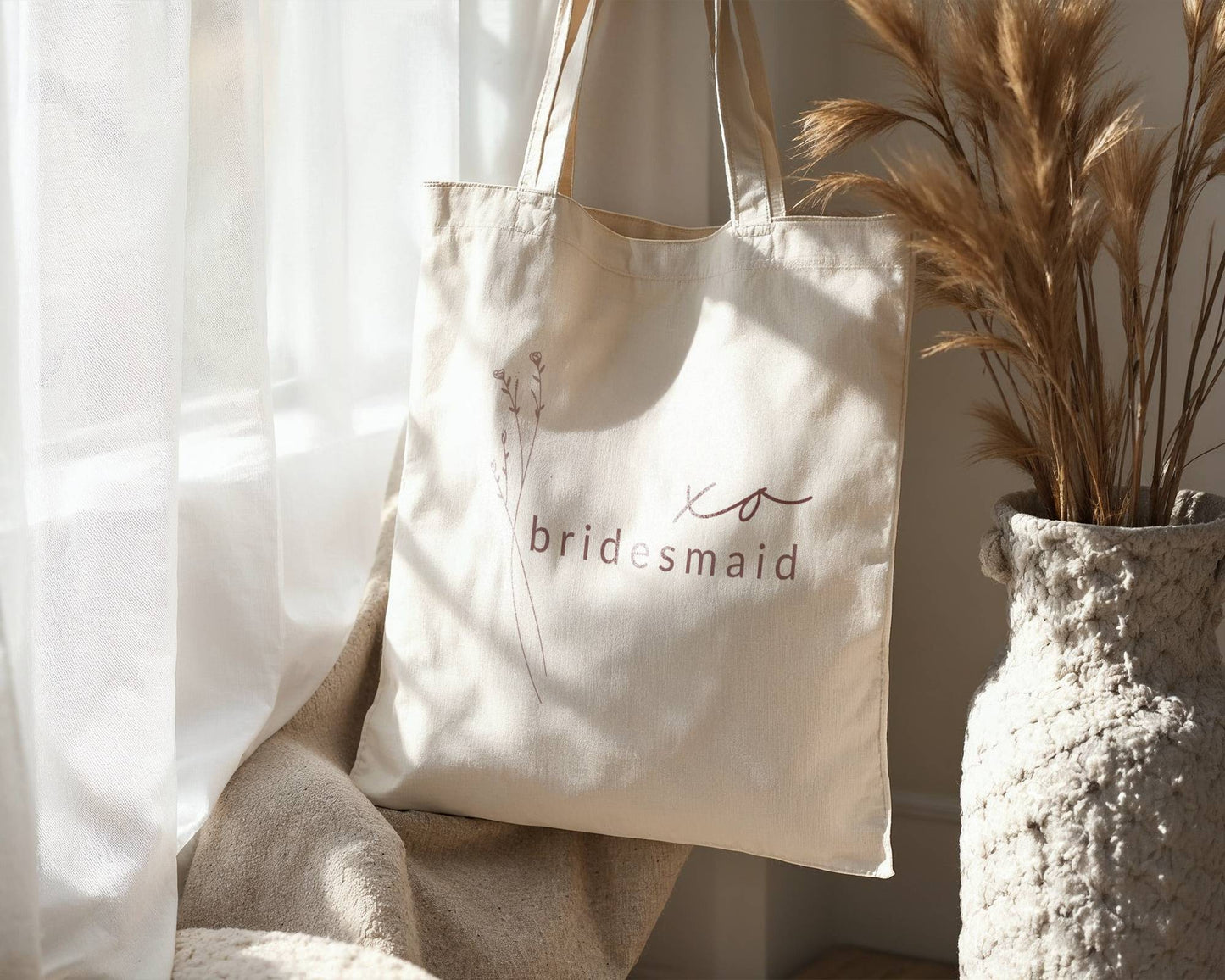Tote Bag Template "Bridesmaids" | Modern Romantic Collection
