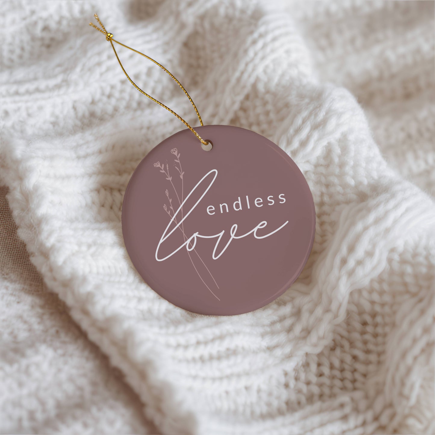 Ornament Template "Endless Love" | The Modern Romantic Collection