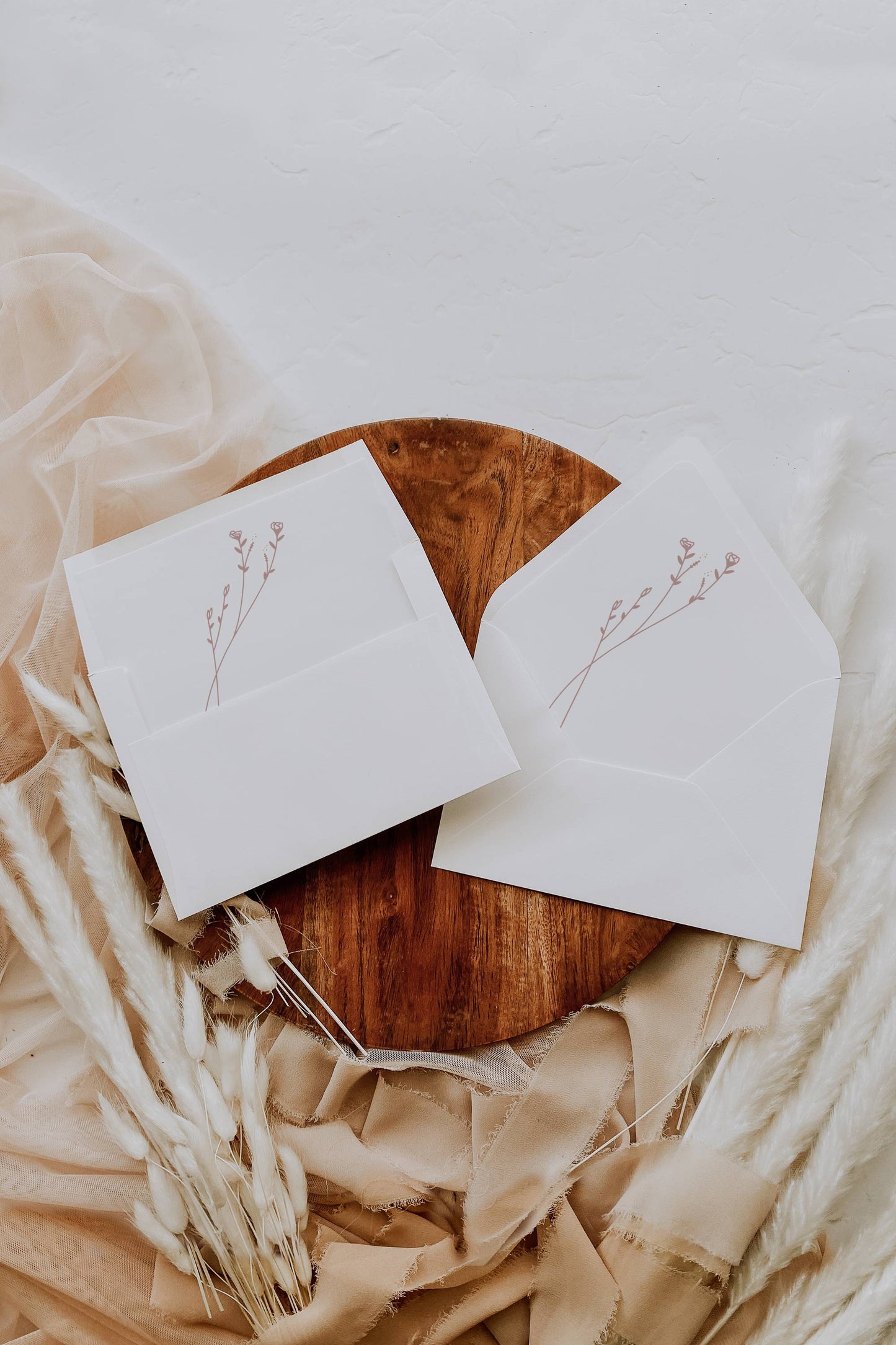 Envelope Liner Template | Modern Romantic Collection