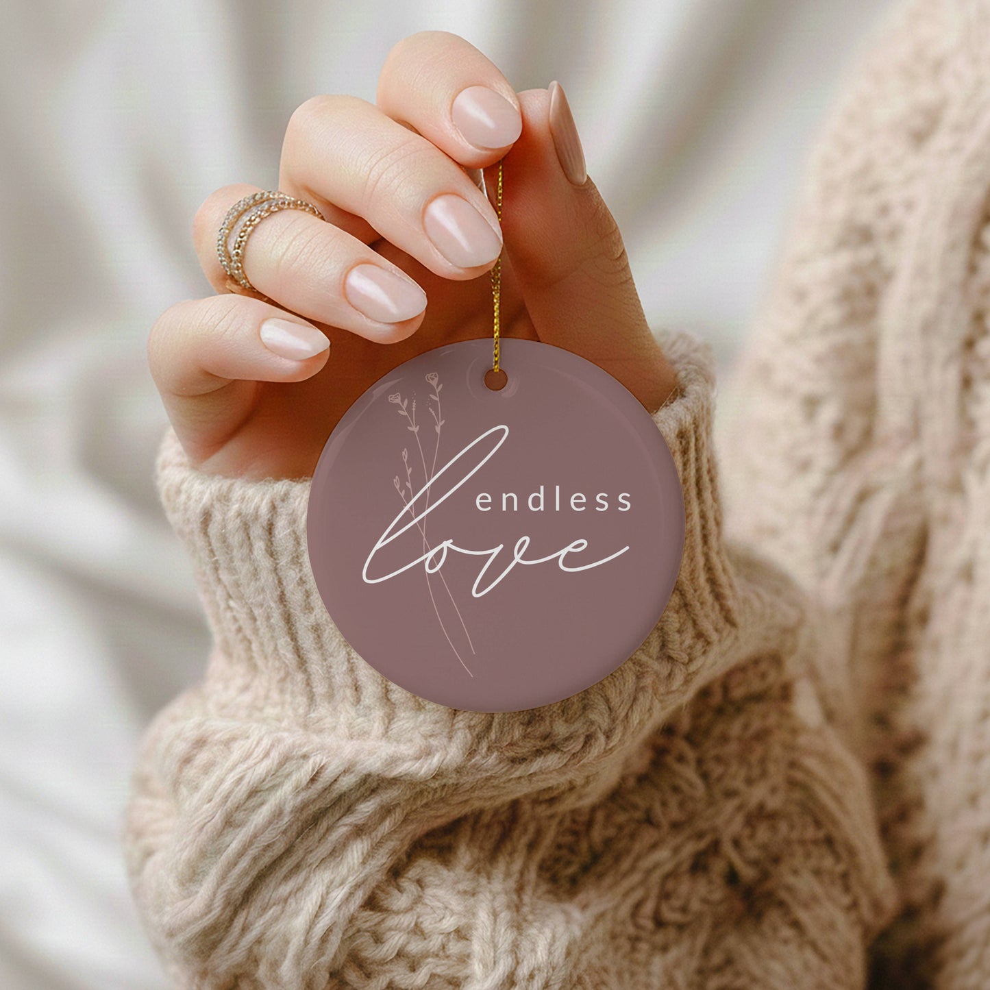 Ornament Template "Endless Love" | The Modern Romantic Collection