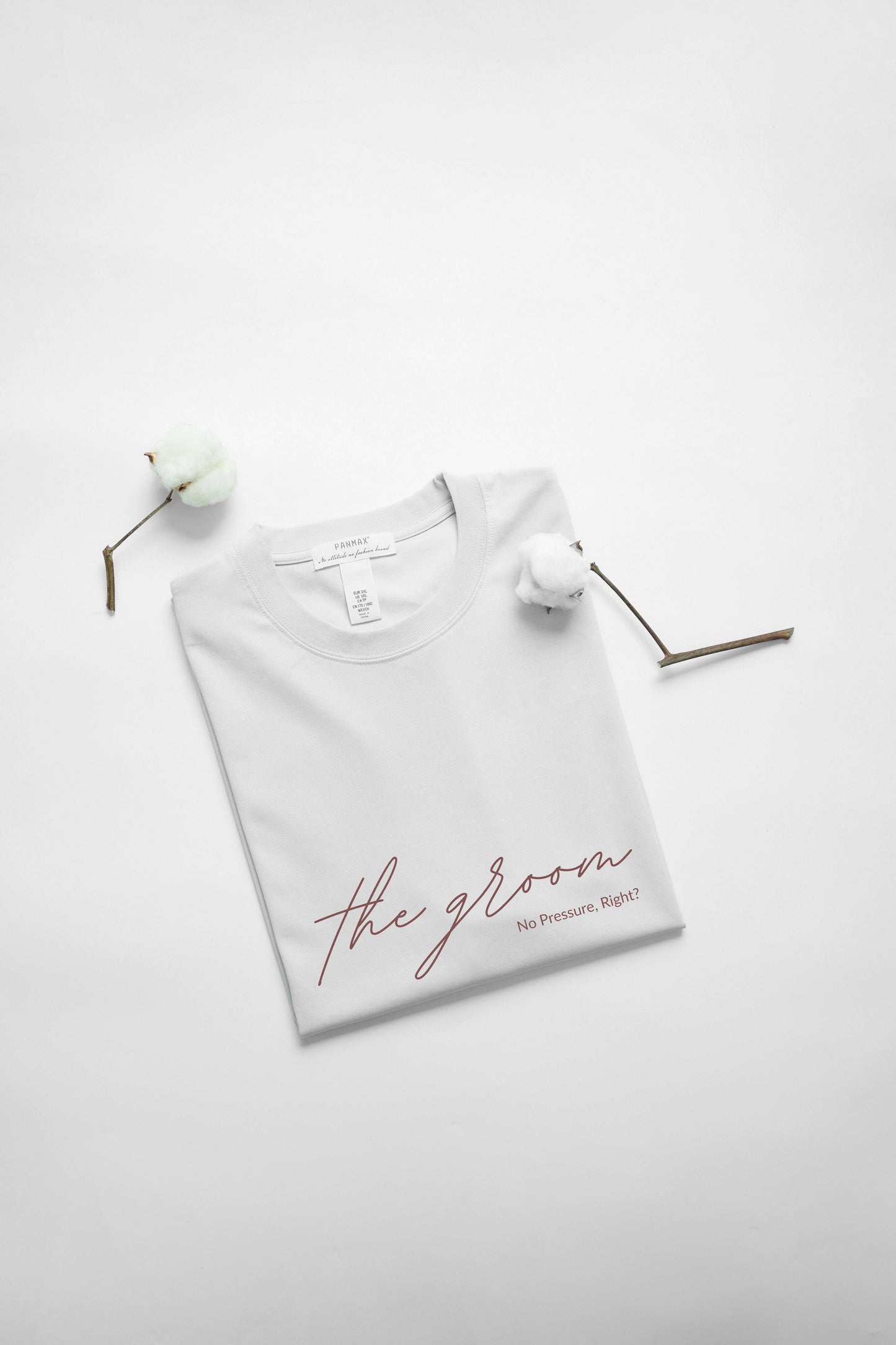 Groom T-shirt Template "The Groom" | Modern Romantic Collection