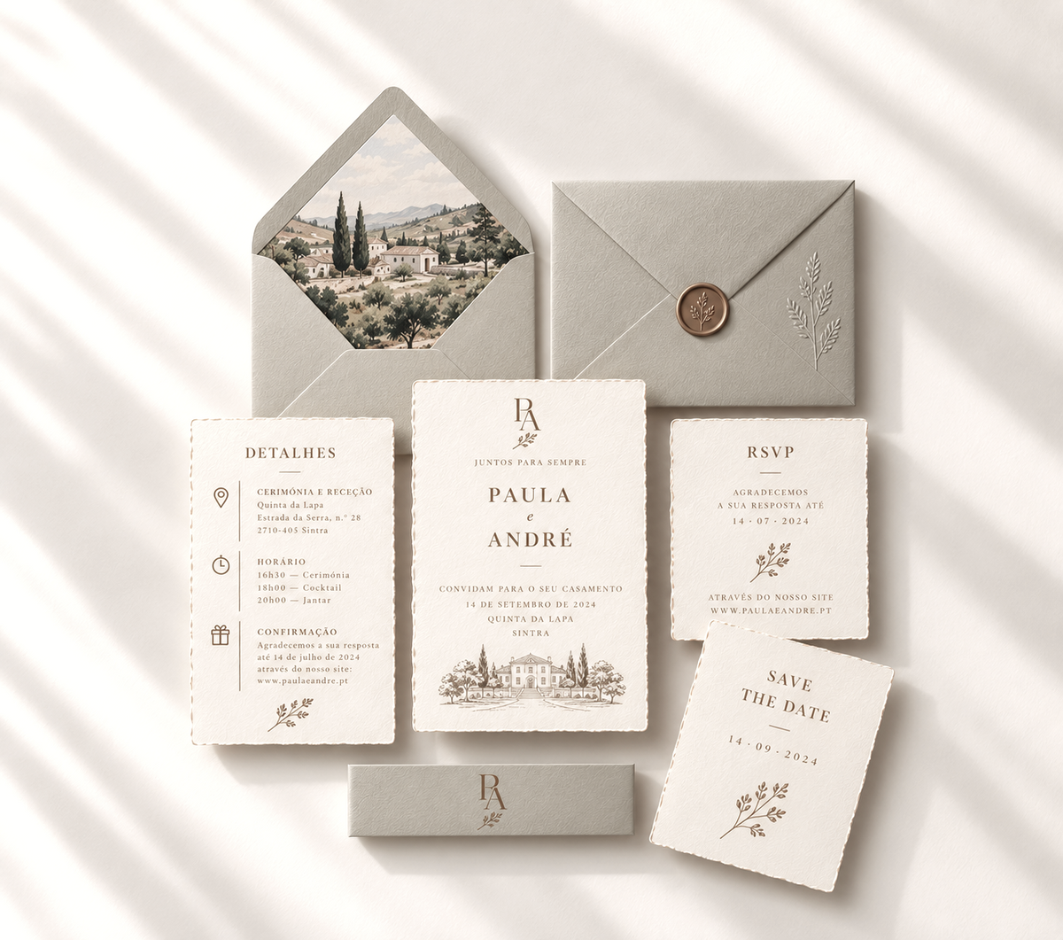 Exclusive stationery and product collections for wedding professionals
